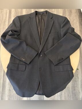 Brooks Brothers Charcoal Grey Wool 346 Stretch Blazer Sport Coat